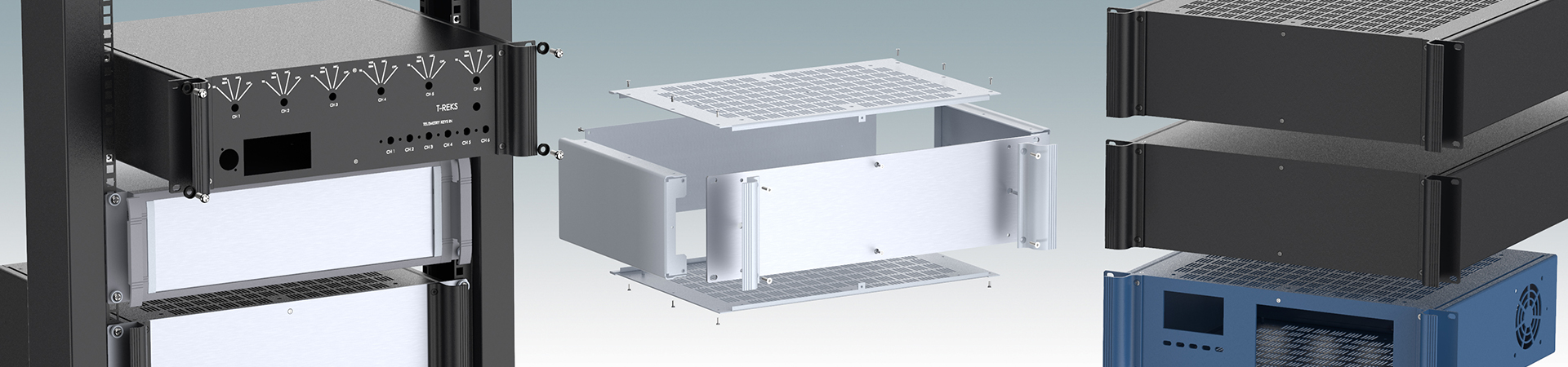 Boitiers de rack 3U