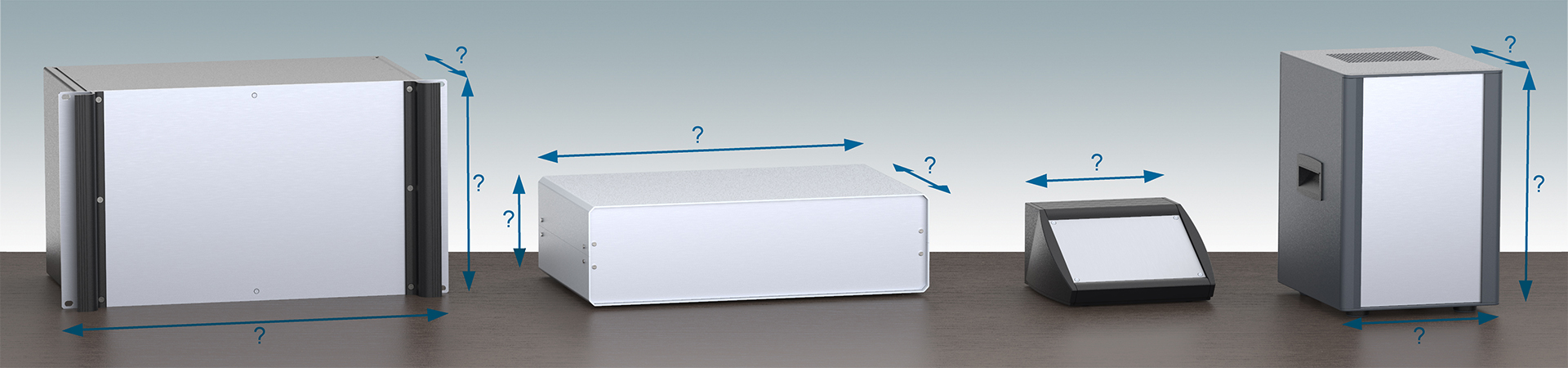 Les boitiers METCASE peuvent être fabriqués selon des dimensions personnalisées