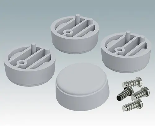 M6420106 Technofeet kit 1, pieds du boitier