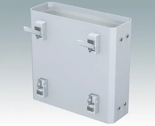 Kit pieds de boitier dont 2 avec pieds basculable