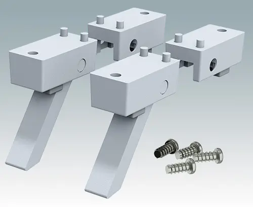 M5600045 Pieds du boitier, kit 2