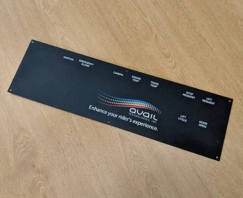 Panneau arrière Unimet 19" personnalisé