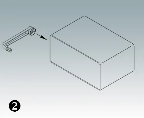 Monter le bras latéral 1