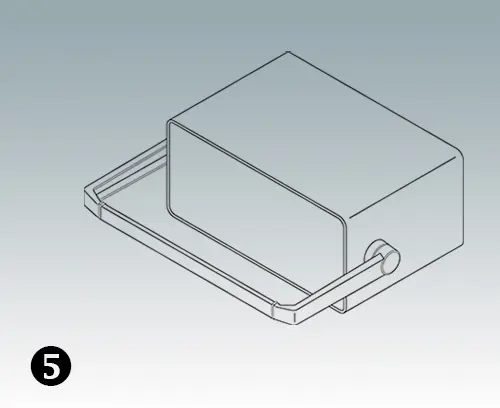 Assemblage de la poignée terminé