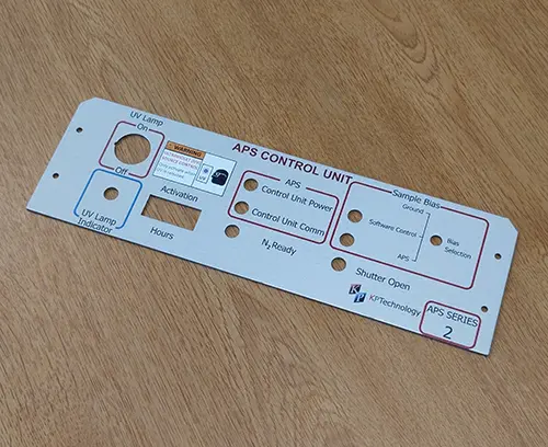 Impression numérique sur plaques avant