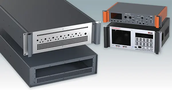 Boîtiers rack 19" Combimet entièrement personnalisés