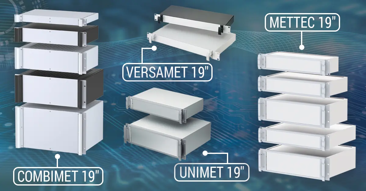 Comparez nos boitiers de rack 19"