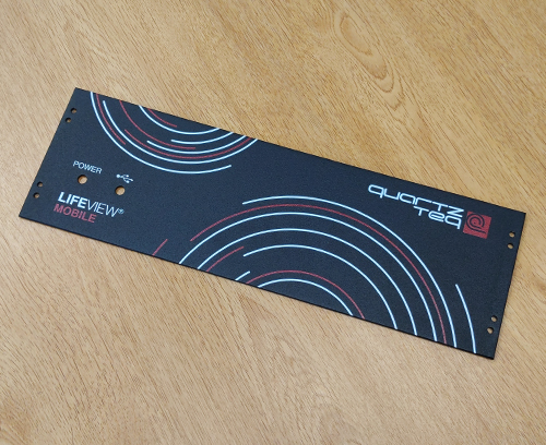 Impression numérique sur plaques avant.